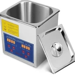 2L digital ultraljudsrengörare, 40 kHz djuprengöring, justerbar tid/temperatur, lämplig för hemmabruk och professionell användning