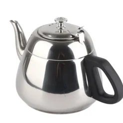 1,5l 2l rostfritt stål tekanna med spishäll kaffekanna tekopp varmvattenkokare med filter 2l