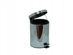 5L soptunna i rostfritt stål med pedal