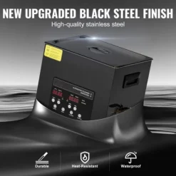 10L Ultraljudsrengöringsmaskin, Korgvärmare och Timer 240W, Nyckelfunktioner för Effektiv Rengöring