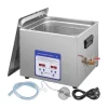 10L 240W 40kHz kommersiell digital ultraljudsrengörare, djuprengöring, justerbar tid/temperatur, humaniserad design, bred applikation