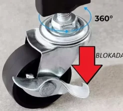 Lagerhylla FS005 SVART