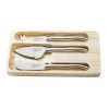 LAGUIOLE Cheese knives Laguiole Steel SET 3 SdV
