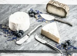 LAGUIOLE Cheese knives Laguiole Steel SET 3 SdV
