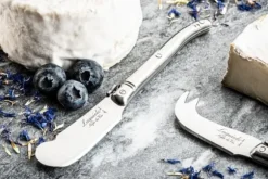 LAGUIOLE Cheese knives Laguiole Steel SET 3 SdV