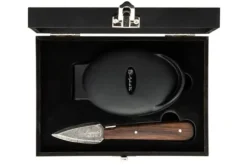 LAGUIOLE Oyster knife Laguiole Wenge Black Stonewash SET SdV