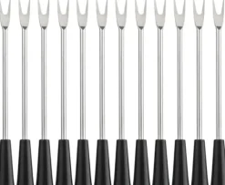 LAGUIOLE Pinchos-stickor Laguiole Svart SET 12 SdV