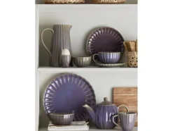 Latina tekanna, lila, stengods