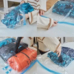 Lavendel dammsugarpåse för kläder och sängkläder 80x120 cm