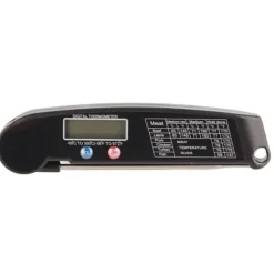 LCD digital kötttermometer med hopfällbar sond kök matlagning BBQ grill temperaturmätare