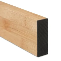 Lådavdelare, 10-delars set, 6x43,5-56,5x2 cm, Natur, Svart