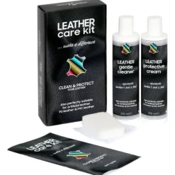 Lädervård CARE KIT 2x250 ml - Rengöringsmedel & polermedel för möbler