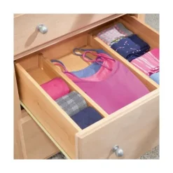 Lådfördelare - VI ORGANISERAR ALLT - Bambu - Utsträckbara - Modernt design - Brun