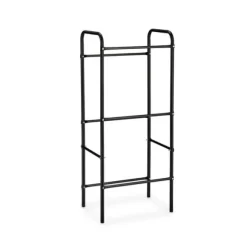 Lådhylla, 116x50x34 cm, Svart