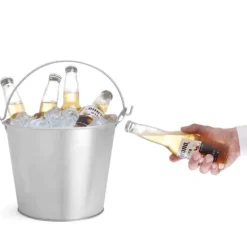 Öldrycker ishink med flasköppnare dia. 230 x 180 mm - Hendi 516751