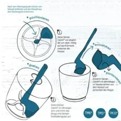 LE03228-Roterande spatel för Thermomix för TM5, för TM6 för TM31