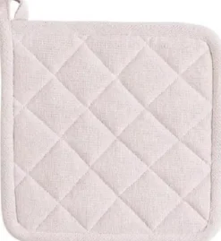 Linne & mer 2 st grytlappar mjuk rosa