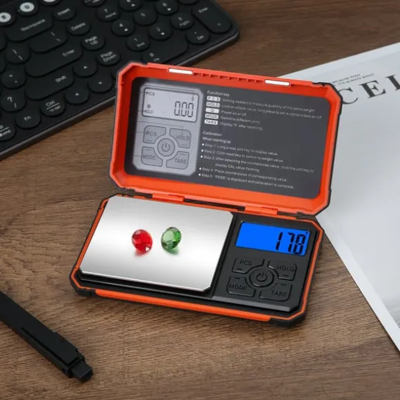 Liten digitalvåg köksvåg fickvåg 500 g/0,01 g