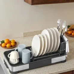 Liten diskställ, diskställ, diskställ, 20,6 x 44,5 x 13,1 cm 1