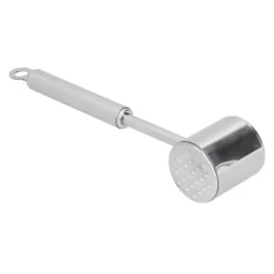 Liten kötthammare i rostfritt stål Dubbelsidig Steak Pounder Kött mörande verktyg för kök