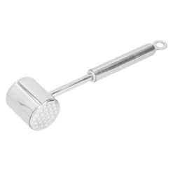 Liten kötthammare i rostfritt stål Dubbelsidig Steak Pounder Kött mörande verktyg för kök