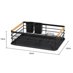 LIVIT Kompakt Svart Diskställ