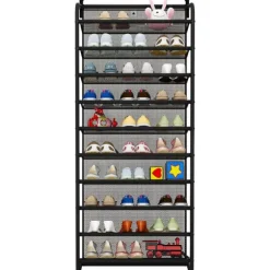 LIVIT Skoställ för dörr, Svart