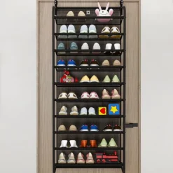 LIVIT Skoställ för dörr, Svart