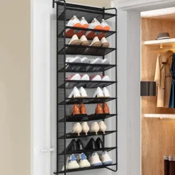 LIVIT Skoställ för dörr, Svart