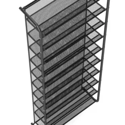 LIVIT Skoställ för dörr, Svart