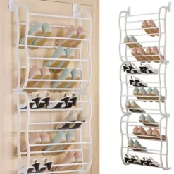 LIVIT Skoställ för dörrupphängning, Vit