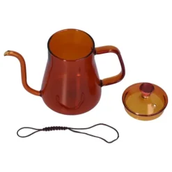 Lång pip Vattenkokare Stor kapacitet Värmebeständig Lätt att rengöra Kaffekanna med lång mun Kaffe