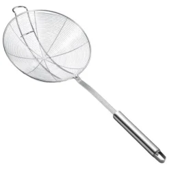 Lång silsked i rostfritt stål för säker och skållningsfri köksmatlagning