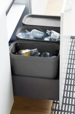 Lock till Källsortering SmartStore Collect 13L Grå