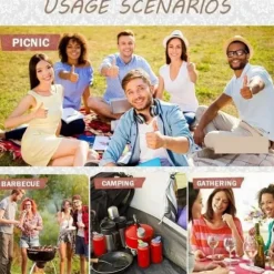 Lollanda Enkel burköppnare (6-pack), Burköppnare Färgglad, Återanvändbar läskburköppnare, skyddar fingrarna, perfekt för picknick och fester