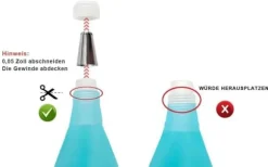 Lollanda 40-delars spritspåse set med tyllar – Med spritspåsar och tyllar för tårtor, bakverk och dekorationer