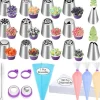 Lollanda 14-delars Spritspåse & Munstyckeset, Tyllset, spritstyllar- Cake tool