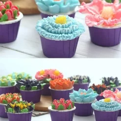 Lollanda 14-delars Spritspåse & Munstyckeset, Tyllset, spritstyllar- Cake tool