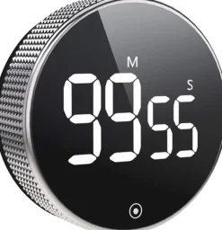 Lollanda Digital Timer med Magnet & LED-display - Kökstimer