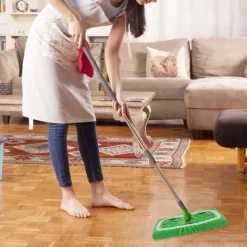 Lollanda Ersättande Tygskydd för Swiffer Mopp 8-pack – Återanvändbara Mopptorkar för Våt och Torr Rengöring