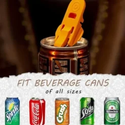 Lollanda 24-pack enkel burköppnare / flasköppnare, flerfärgad – återanvändbar läskburköppnare, dryckesburköppnare, perfekt för picknick och fester