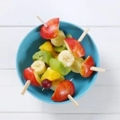 Lot med 50 spett för grillspett 15 cm i FSC-bambus Fackelmann Basic