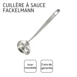 Louche ovalt i rostfritt stål Fackelmann Oxford