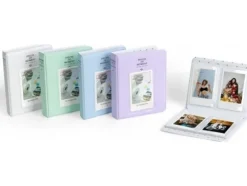 LoveInstant Fotoalbum 64 st. för Fujifilm INSTAX Mini 12 11 40 9 8 7s EVO LiPlay Link 2 SE / Pastellgrön