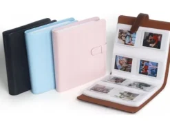 LoveInstant Fotoalbum 228st för Fujifilm Instax SQUARE SQ1 / SQ6 / SQ10 / SQ20 / SQUARE Link / SHARE SP-3 / Brun