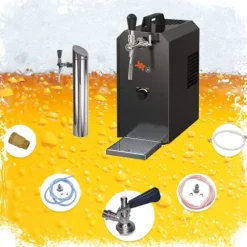 Öltapp - JET 30K dispenser med luftpump en linje torr kylare, 30 liter/h, KEG:utan