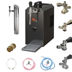 Öltapp - JET 30K dispenser med luftpump en linje torr kylare, 30 liter/h, KEG:utan