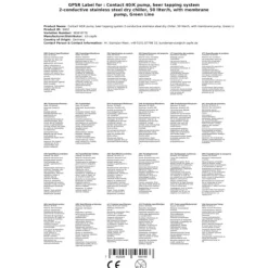 Öltapp - Kontakt 40 2-rads torrkylare, flödeskylare 50 liter/h, Green Line