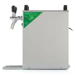Öltapp- kontakt 40 2-sidigt torrkylare, kontinuerlig kylare 50 liter / h, inkl. Dispenserspelare, Green Line, KEG 2:Type D, KEG:NC Adapter
