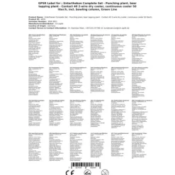 Öltapp- kontakt 40 2-sidigt torrkylare, kontinuerlig kylare 50 liter / h, inkl. Dispenserspelare, Green Line, KEG:Type M, KEG 2:utan